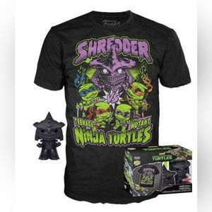 Funko POP Diamond Teenage Mutant Ninja Turtles Super Shredder POP! & Shirt